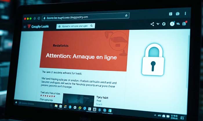 sites de ventes frauduleux arnaque en ligne protection