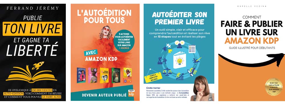 Ouvrages et guides de l'autoédition.